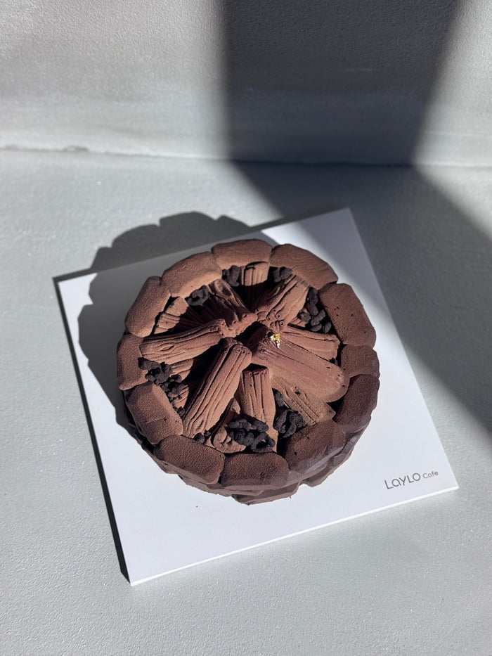 Hazelnut Chocolate Mousse Cake